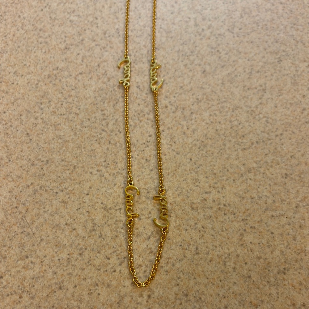 Coach Gold Necklace - Picture 4 of 5